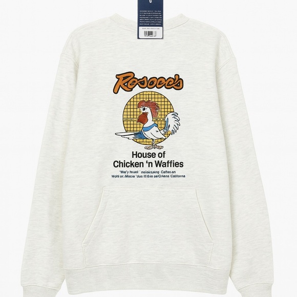 Madhappy × Roscoe’s “House of Chicken ‘N Waffles” Fleece Hoodie — NWT Men’s S - Picture 2 of 6